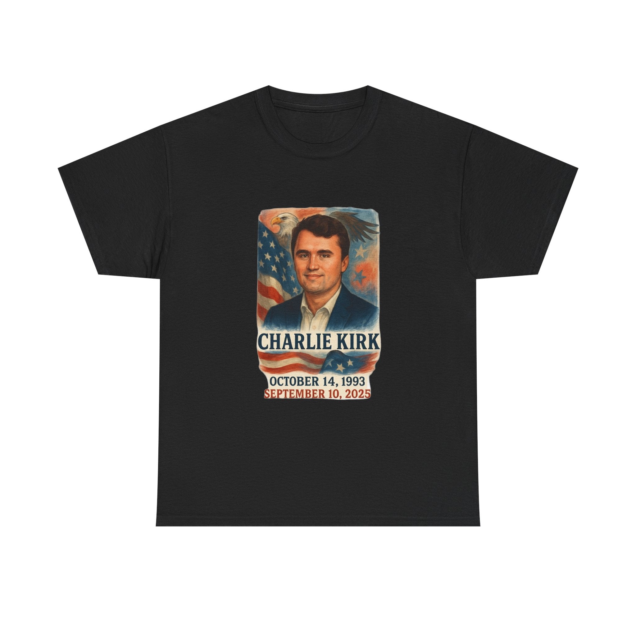 In Memory of Charlie Kirk Unisex: Memorial Tribute (1993–2025)