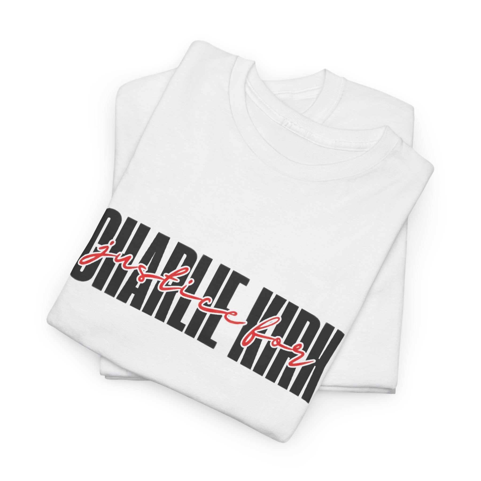 Justice for Charlie Kirk Unisex White: Memorial Tribute (1993–2025)