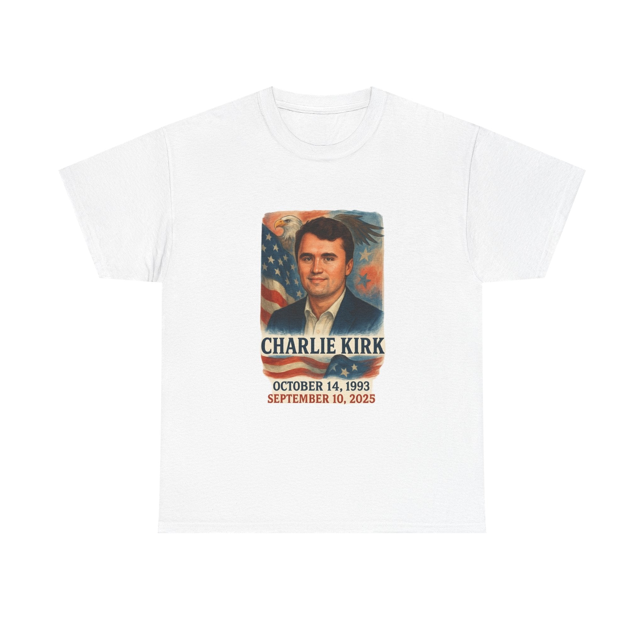 In Memory of Charlie Kirk Unisex: Memorial Tribute (1993–2025)